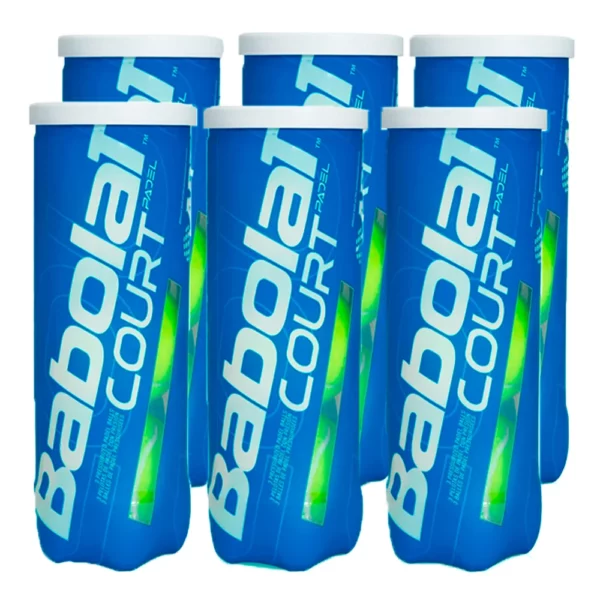 Babolat Court Balls - 6 pack (R140 per sleeve)